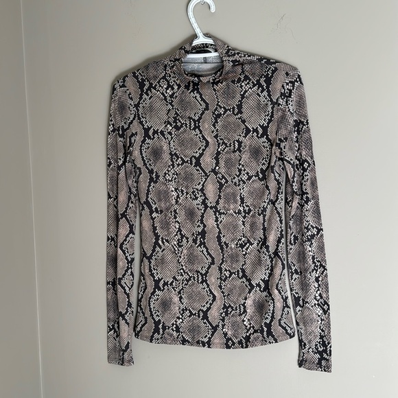 BABATON LARRY SNAKE PRINT TOP - Picture 3 of 6